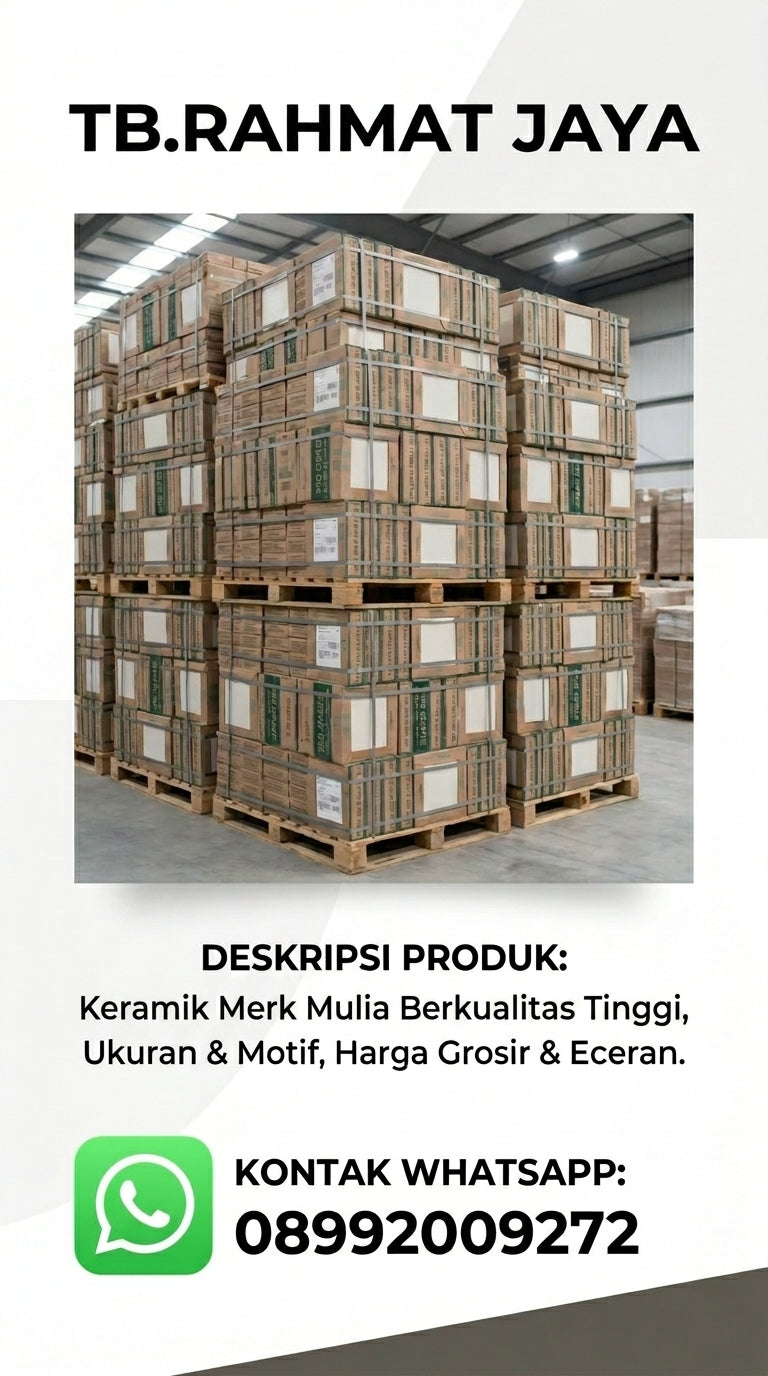 Mulia Tiles white size 30x30 , 40x40