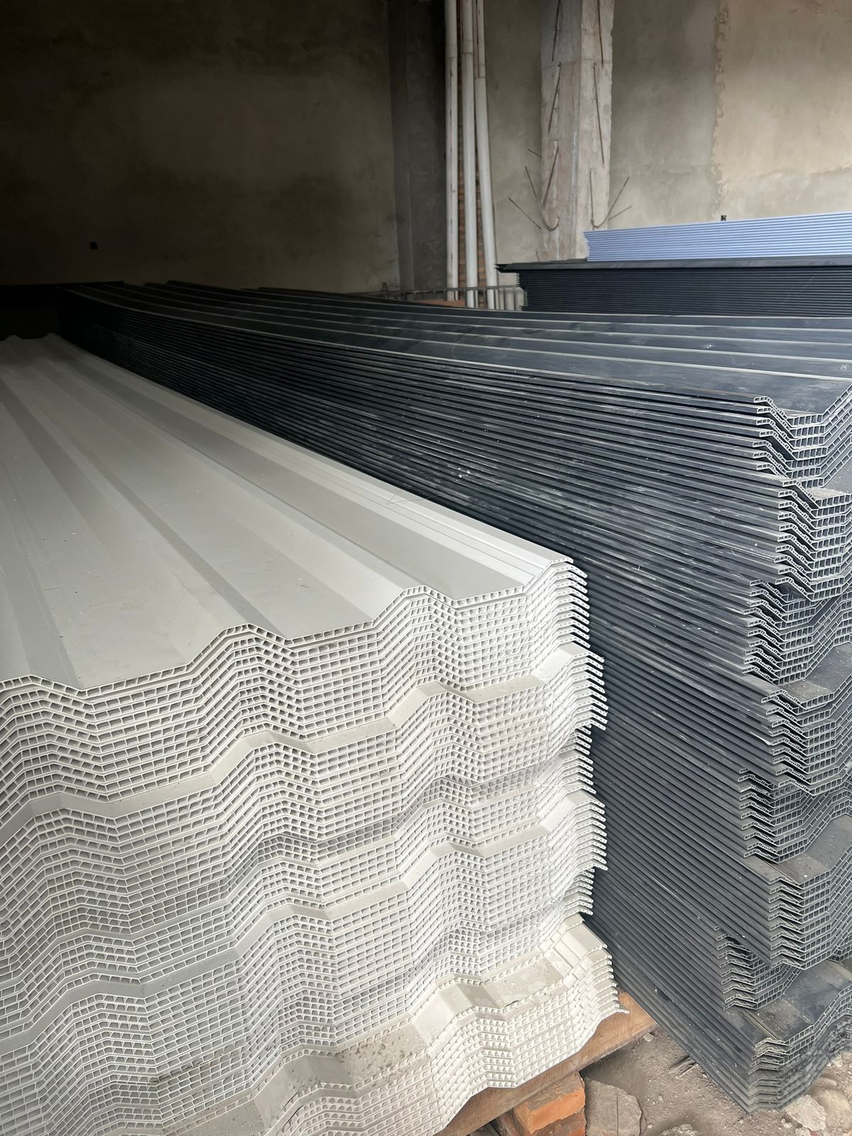 Echo deck UPVC roofing  premium double wall (twinwall )