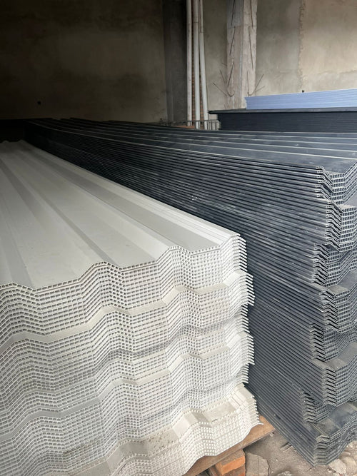 Echo deck UPVC roofing  premium double wall (twinwall )