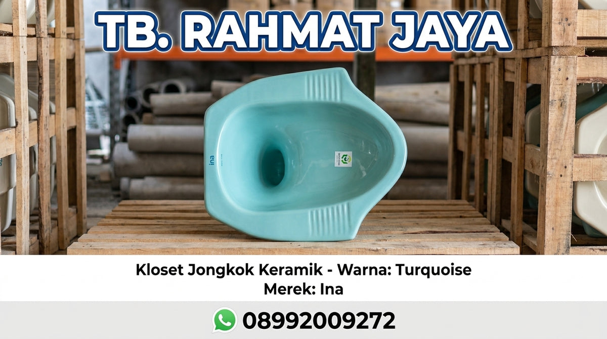 INA squat Toilet ( colour white , blue ,pink , grey , cream )