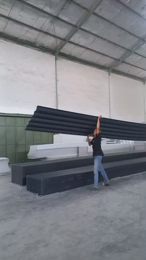 Echo deck UPVC roofing  premium double wall (twinwall )